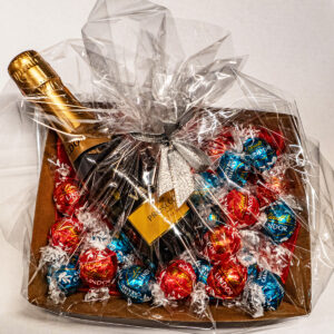 Jólakarfa Lindt og Prosecco