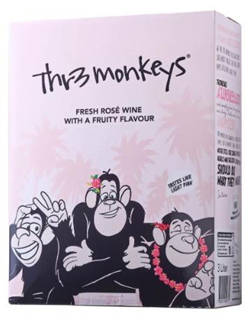 Thr3 Monkeys BIB 8,5% rose